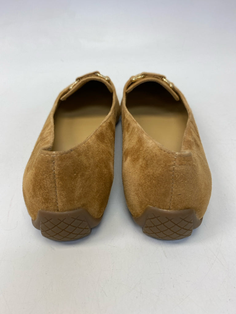 Talbots US Shoe Size 8.5 Camel Suede Flats
