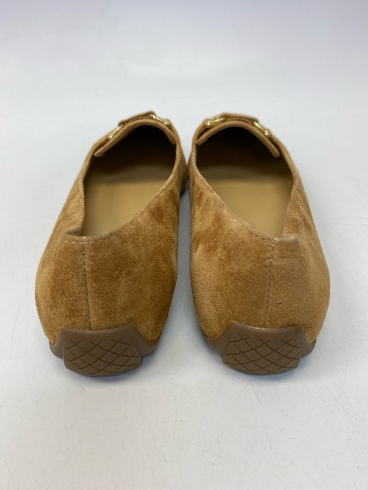 Talbots US Shoe Size 8.5 Camel Suede Flats