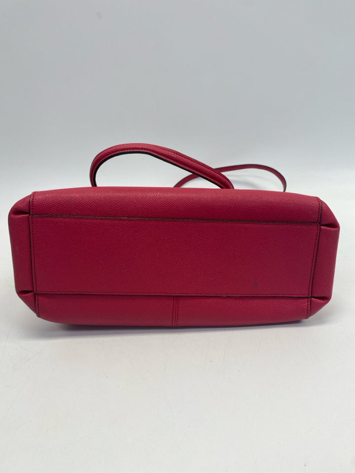 Coach Dark Rose Christie Carryall Handbag 57520