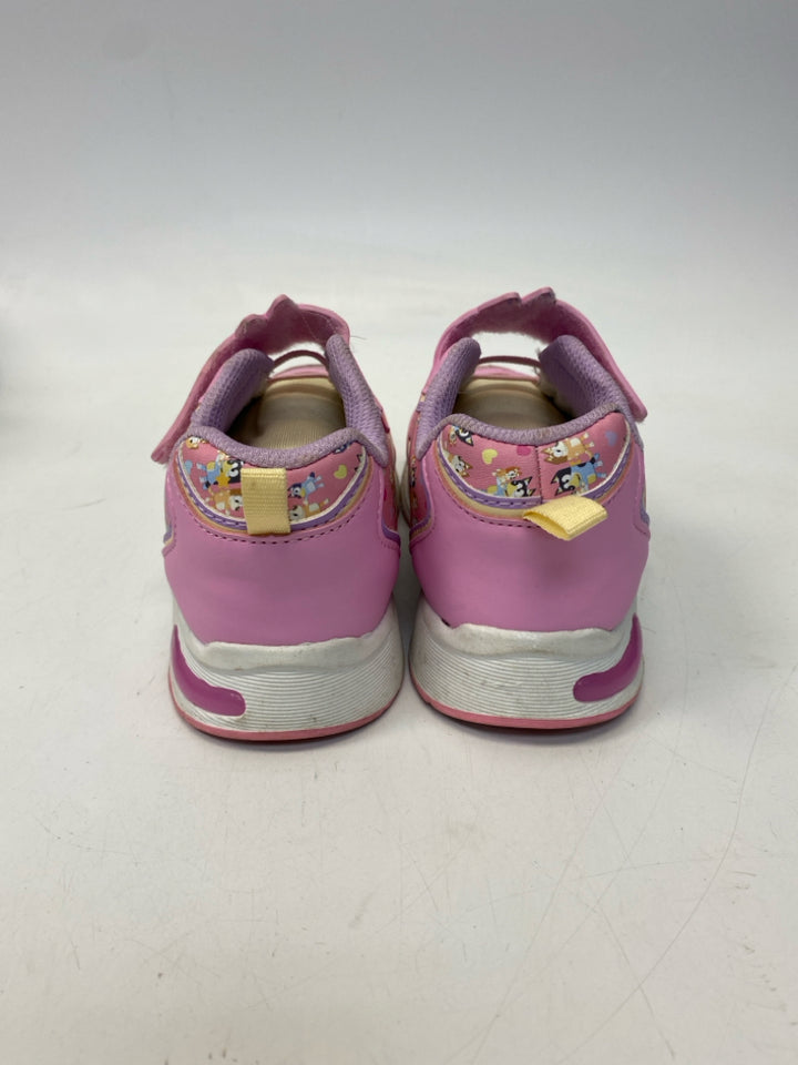SIZE 13 Pink Multi Color Bluey Girl&