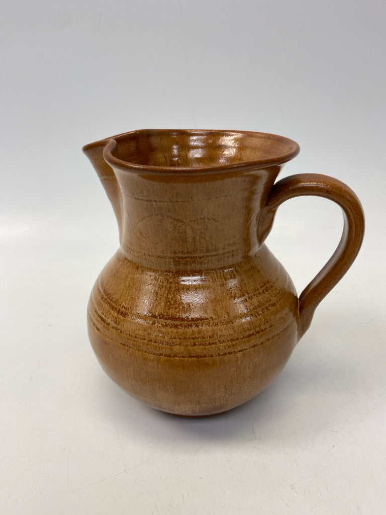 Brown Speckles Pitcher