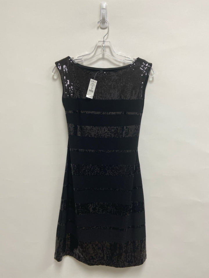 NWT Wht House/Blk Mkt Size XS Black Sequins Sleeveless Ladies Dress