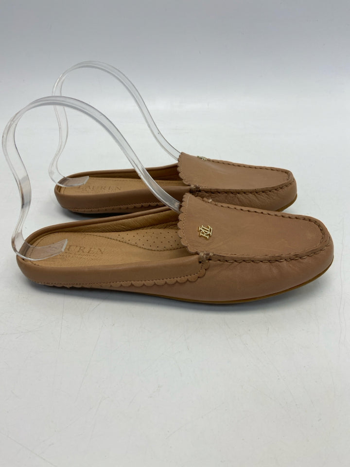 NWOT Ralph Lauren  Size 8 Brown Mules