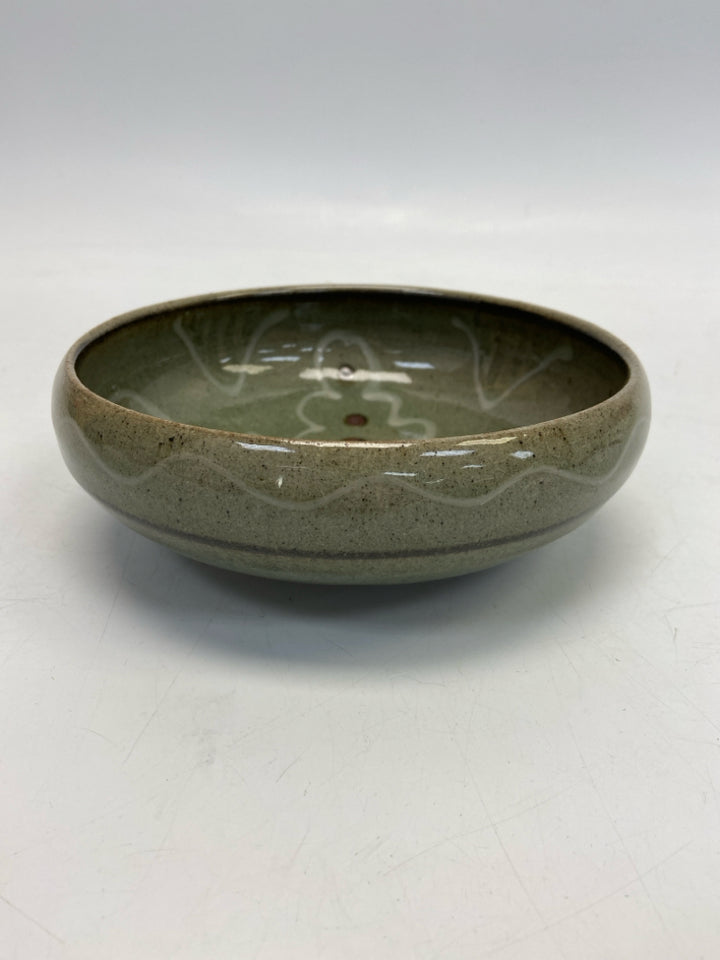 Sage Brown Pottery