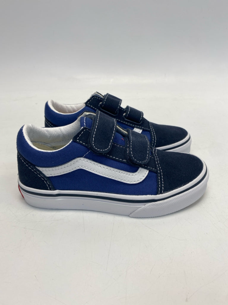 NWOT Vans SIZE 12 Navy/Blue White Boy&