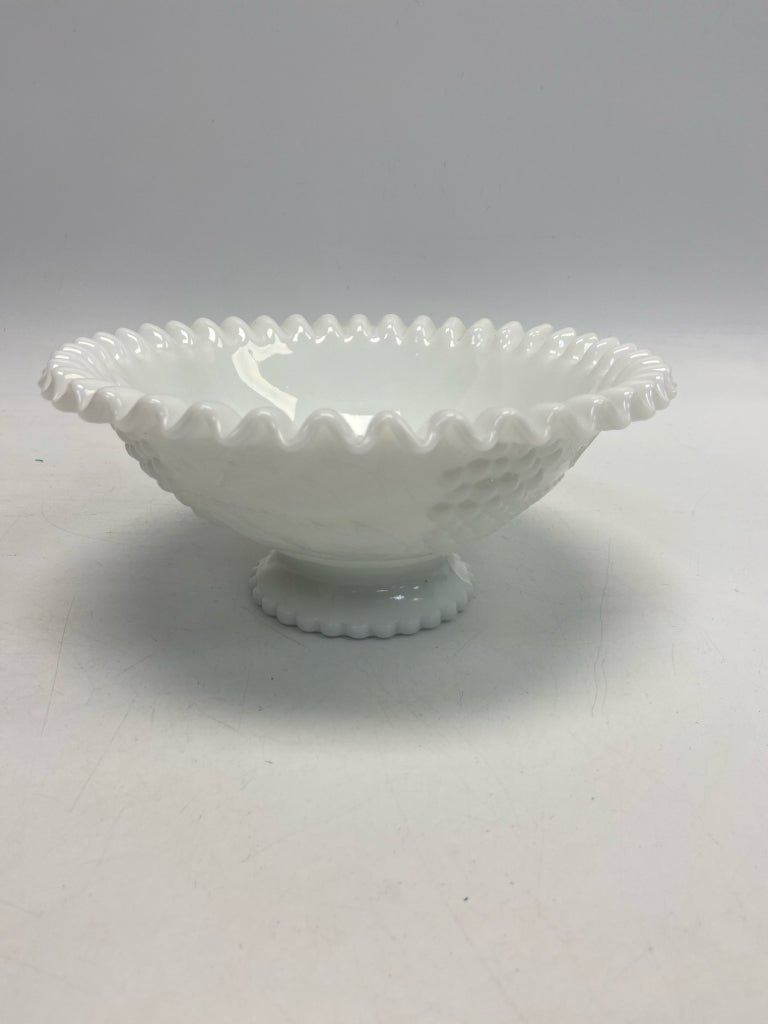 White Grapes Glass Bowl(s)
