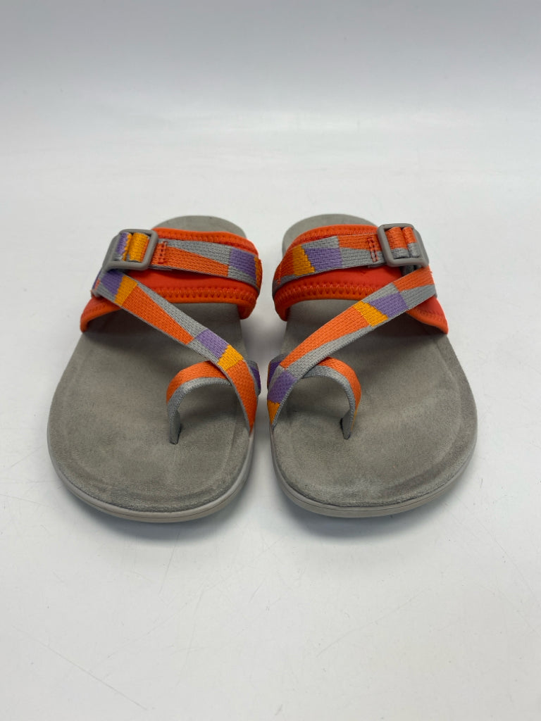 Merrell  Size 8 Orange/gray Purple Sandals