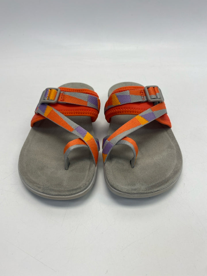 Merrell  Size 8 Orange/gray Purple Sandals