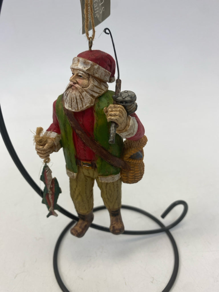 NWT Brown Red/Green Ornaments