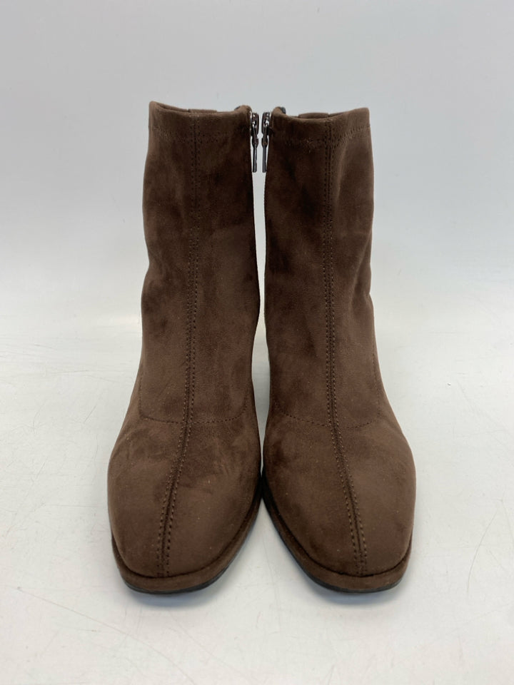 Aerosoles US Shoe Size 6 Brown Side Zipper Boots