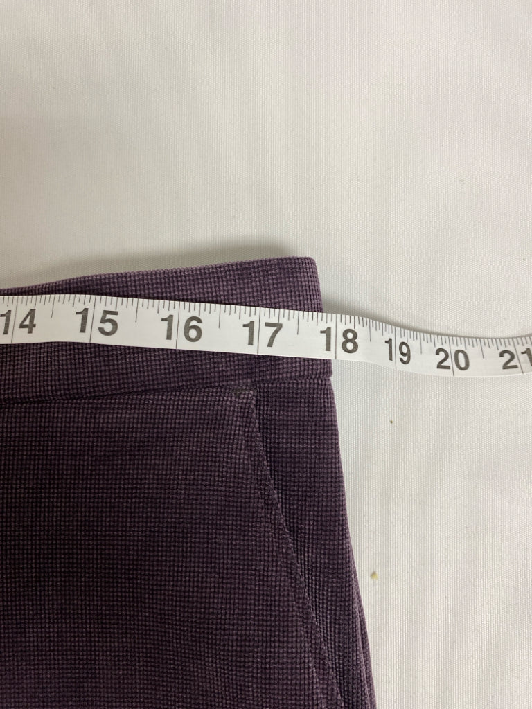 BALLIN Size 35 Purple Texture Velour Men&