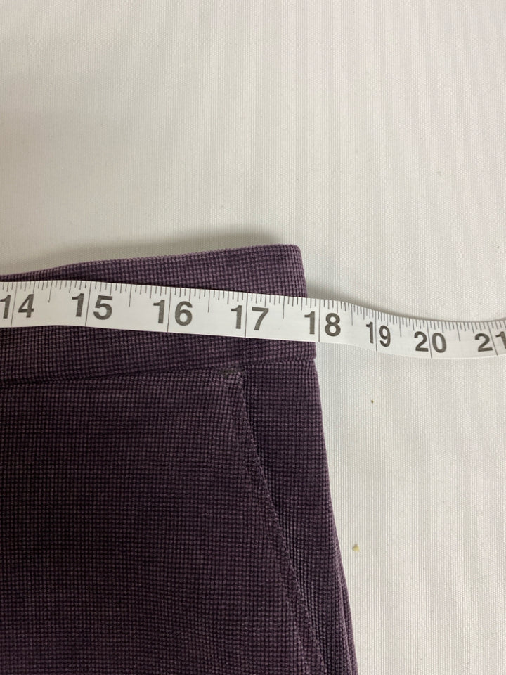 BALLIN Size 35 Purple Texture Velour Men&