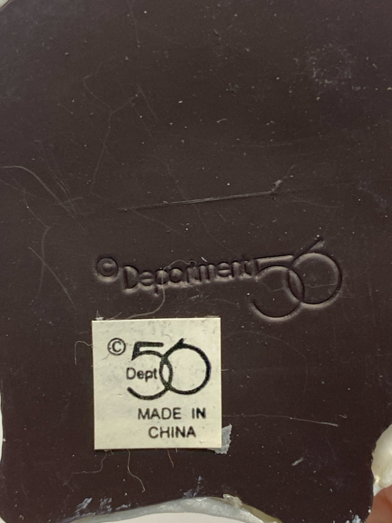 Dept. 56 Brown White Christmas