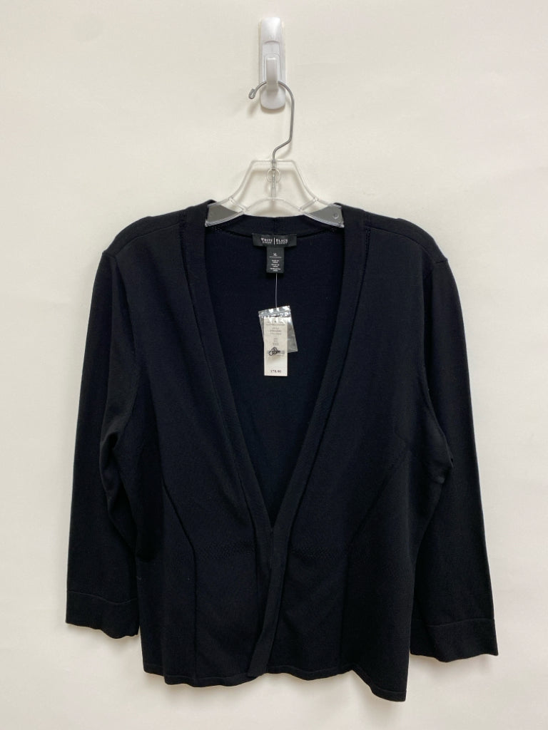 NWT Wht House/Blk Mkt Size XL Black Cardigan Ladies Sweater