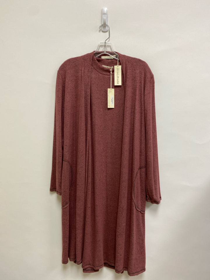 NWT Size M Mauve Sleeveless Ladies 2pc Dress