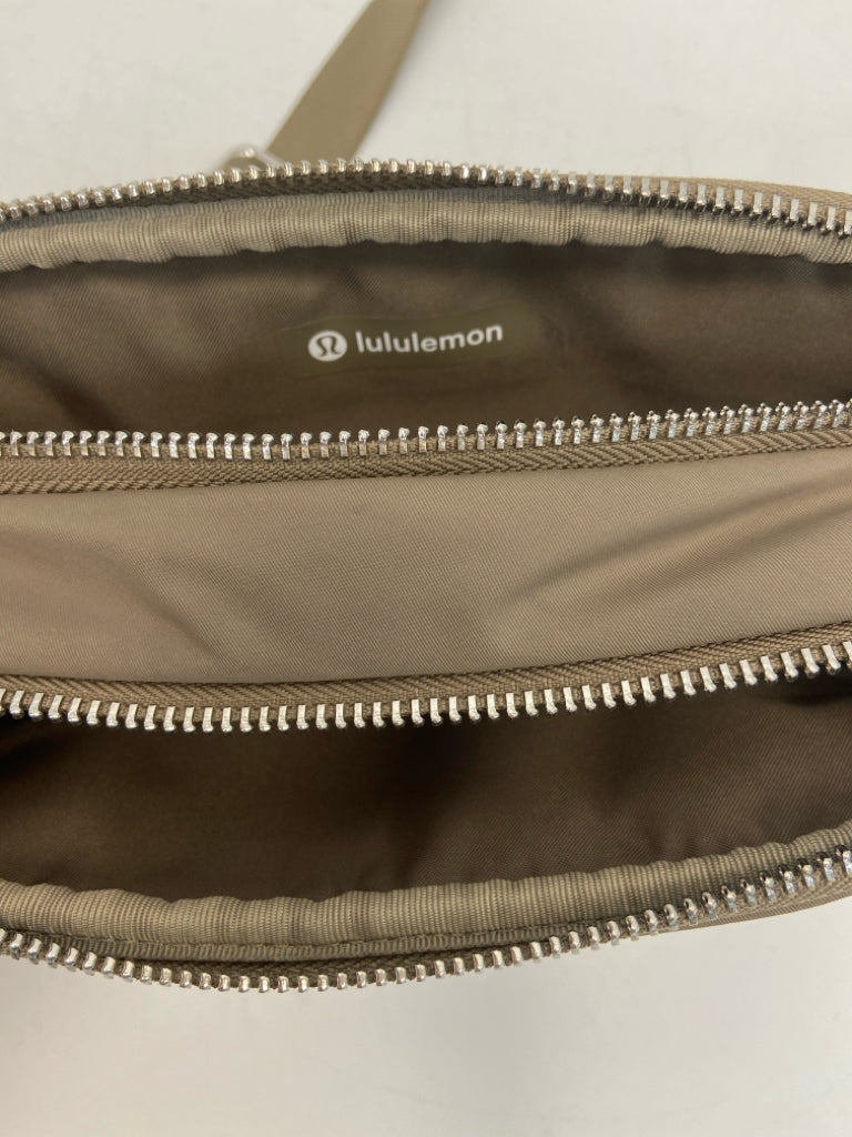 Lululemon Olive Nylon Crossbody