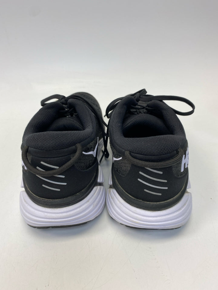 Hoka  Size 11 Black Gray/White Lace-up Sneakers