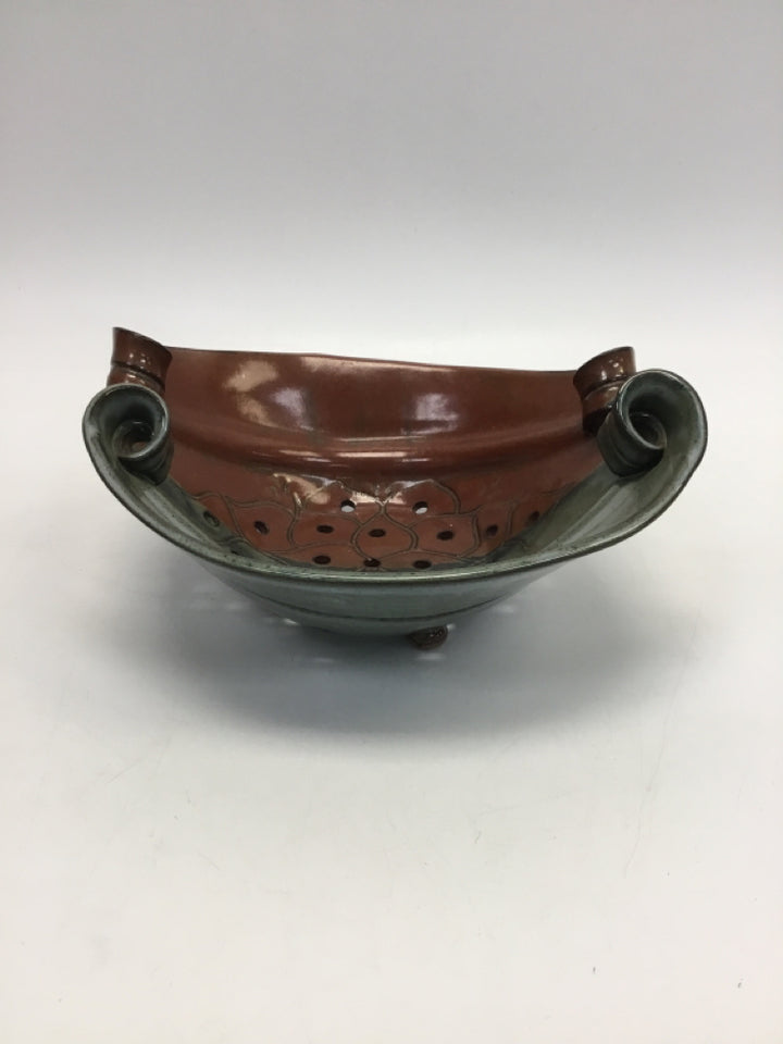 Green Brown Pottery