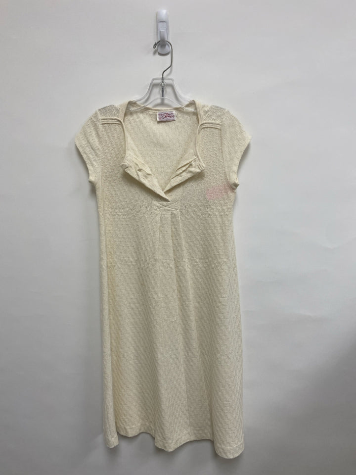 Size S Cream Ladies Dress