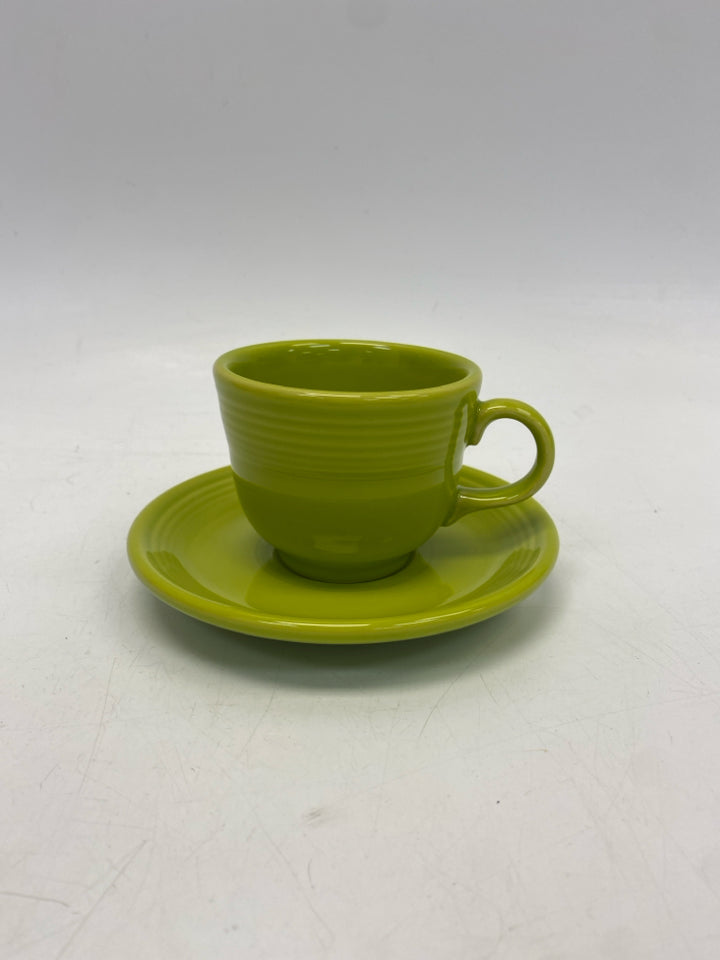 Fiesta Chartreuse Cup/Saucer