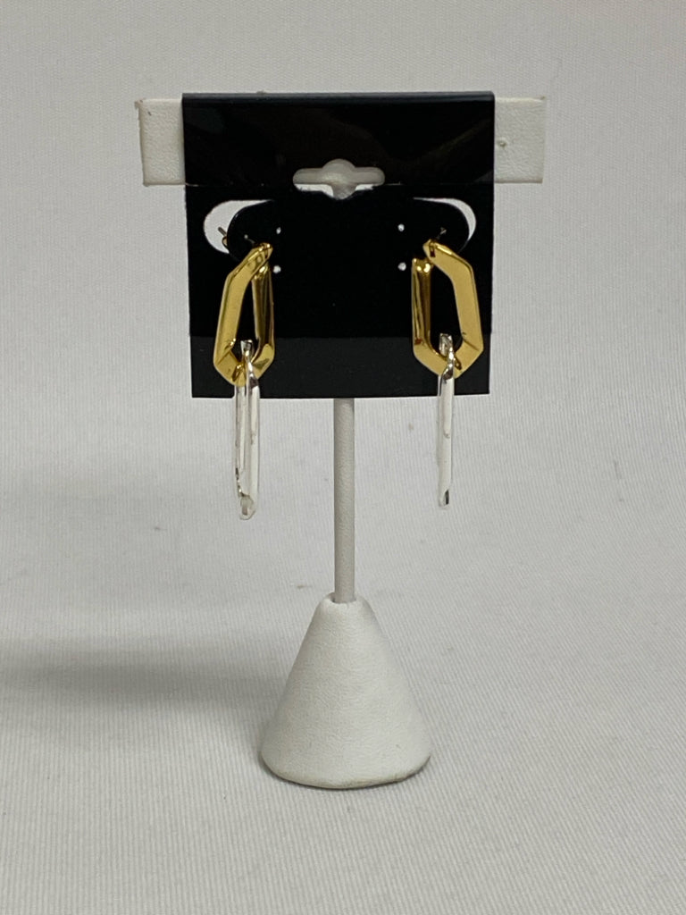 JENNY BIRD Gold Color Silver Color Link Earrings