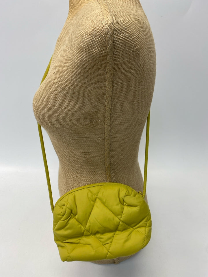 Vera Bradley Chartreuse Puffer Nylon Crossbody