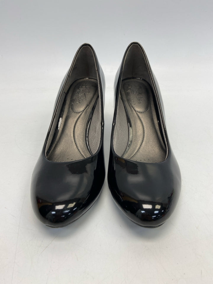 NWOT Life Stride  Size 8.5 Black Patent Heels