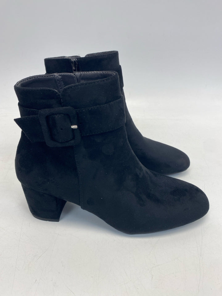 White Mountain US Shoe Size 8.5 Black Boots