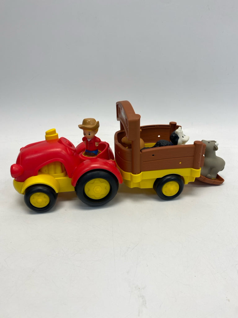 Fisher Price Red Brown Little People Misc. Toy