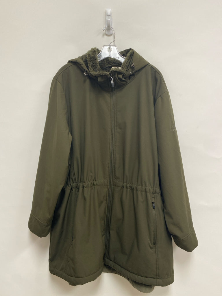 zero xposur Size 3X Olive Green Plus Size Jacket