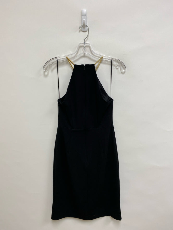NWT Trina Turk Size 0 Black Halter Ladies Dress