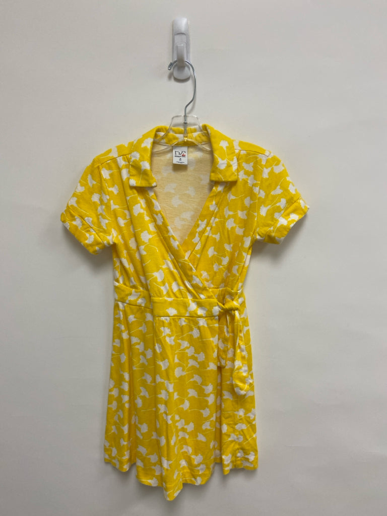 Gap Kids SIZE 8 Yellow/White Flowers Wrap Girl&