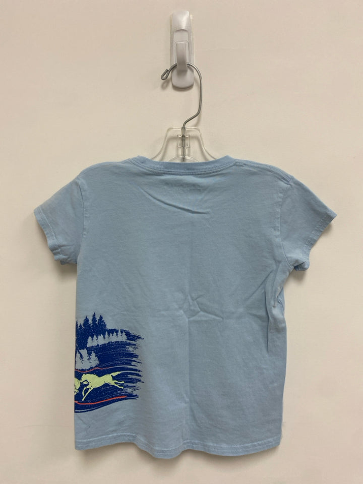 Carhartt SIZE 4T Powder Blue Navy/Orange Horses Boy&