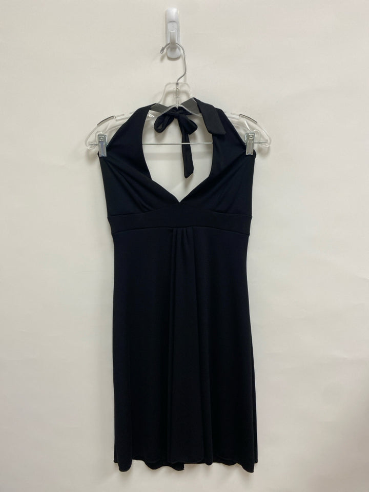 NWT Wht House/Blk Mkt Size S Black Halter Ladies Dress