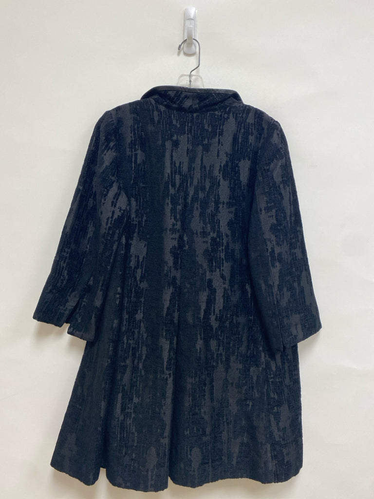 Eileen Fisher Size S Black Texture Drape Ladies Jacket