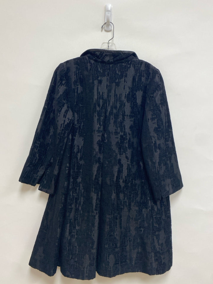 Eileen Fisher Size S Black Texture Drape Ladies Jacket