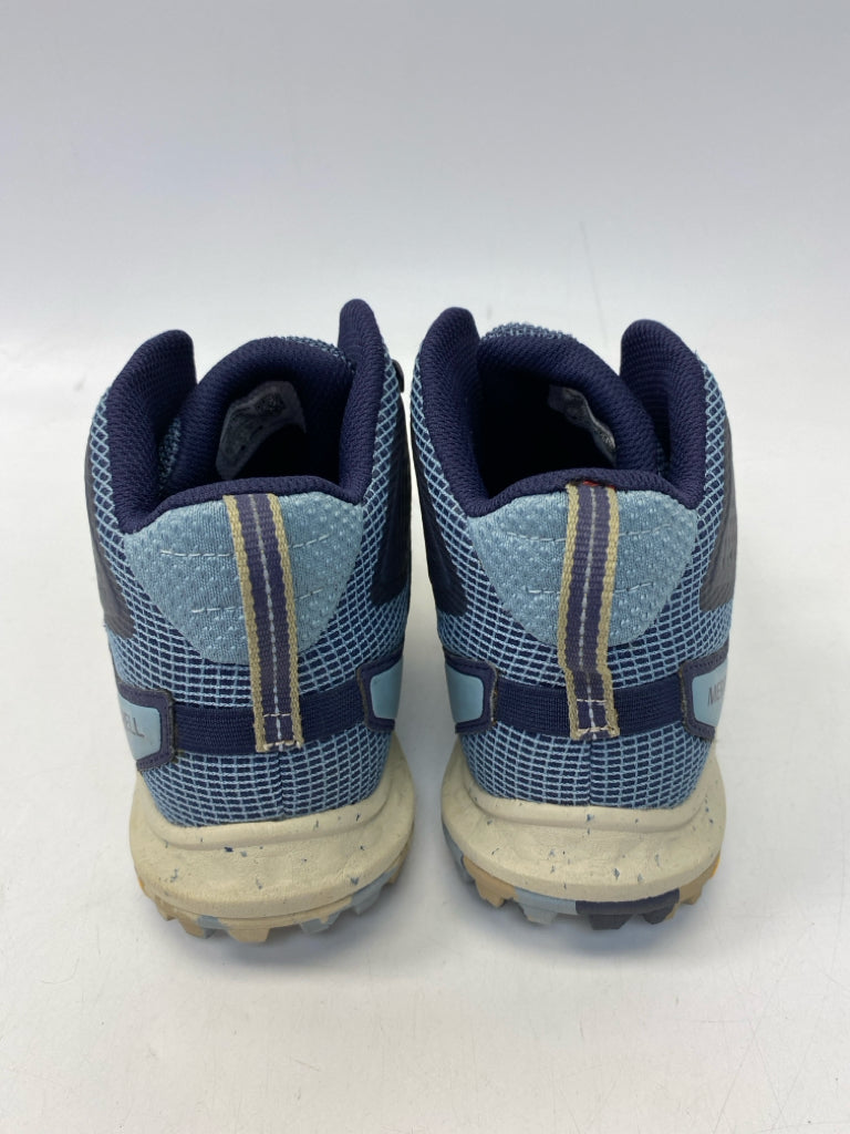 Merrell US Shoe Size 10 Blue Lace-up Sneakers