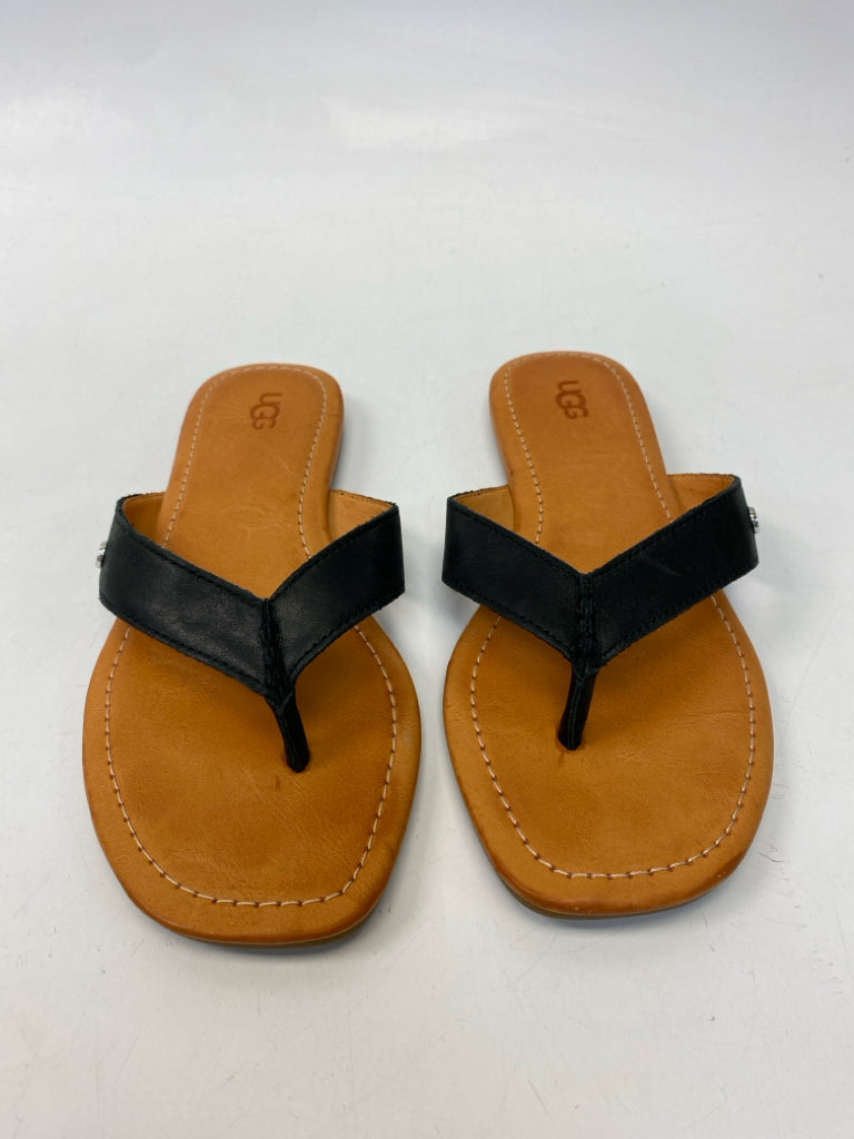 UGG  Size 8 Black Sandals