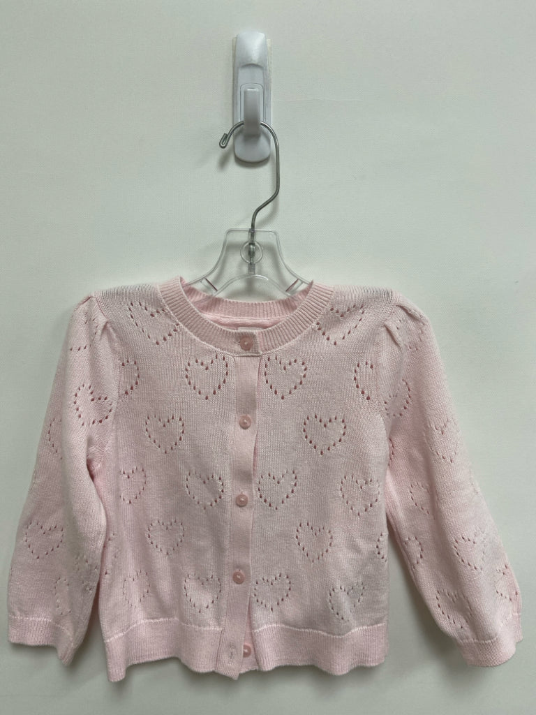 Baby Gap SIZE 2 Pale Pink Cardigan Girl&
