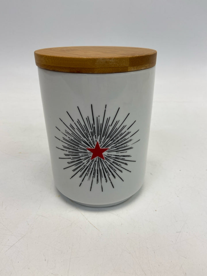 White Words Jar