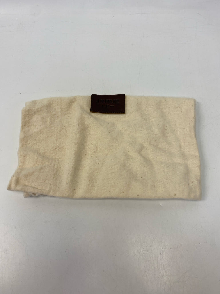 J.W. Hulme Dark Brown Drawstring(s) Leather Handbag