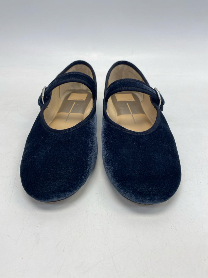 Dolce Vita US Shoe Size 8.5 Blue Velvet Flats