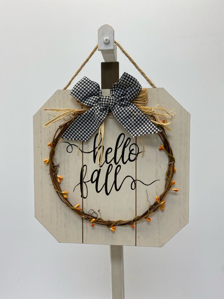 Cream Brown Wood Fall