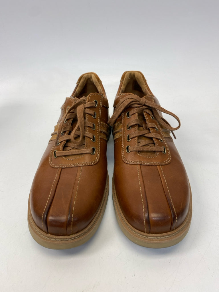 Clarks Size 10 Brown Lace-Up Men&