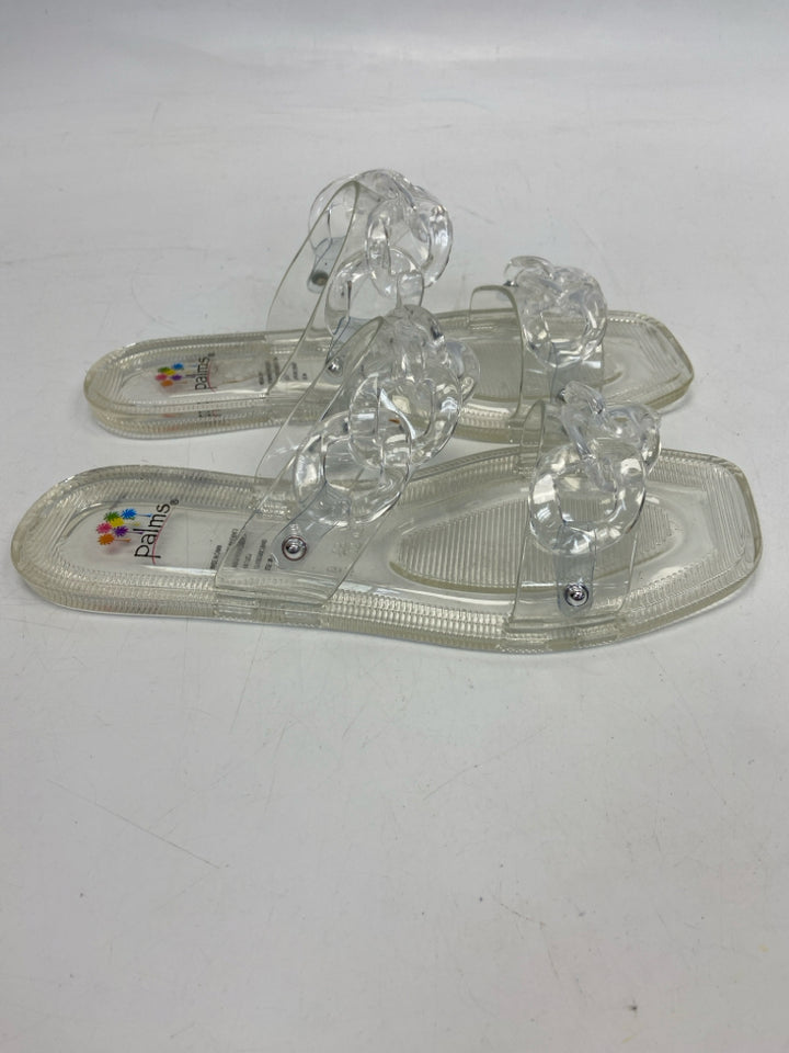 Size 7 Clear Sandals