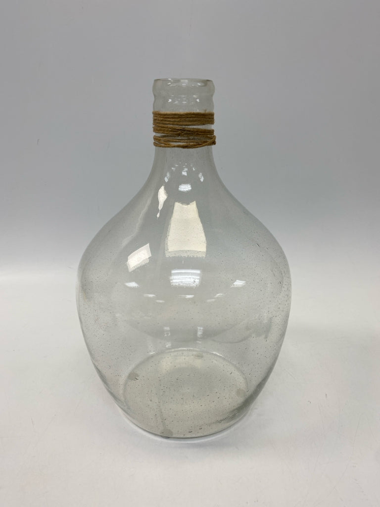 Clear Glass Vase