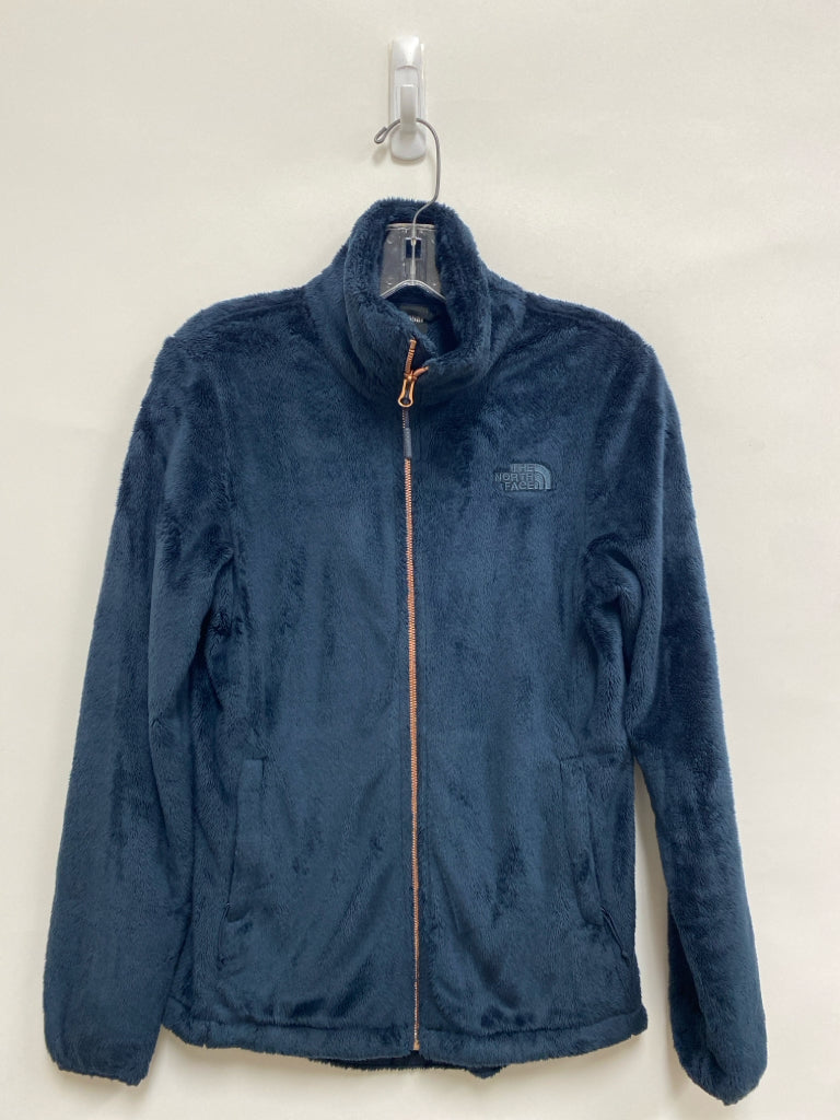 North Face Size XS Navy Fuzzy Ladies Jacket