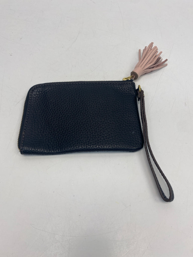 Fossil Black Wristlet