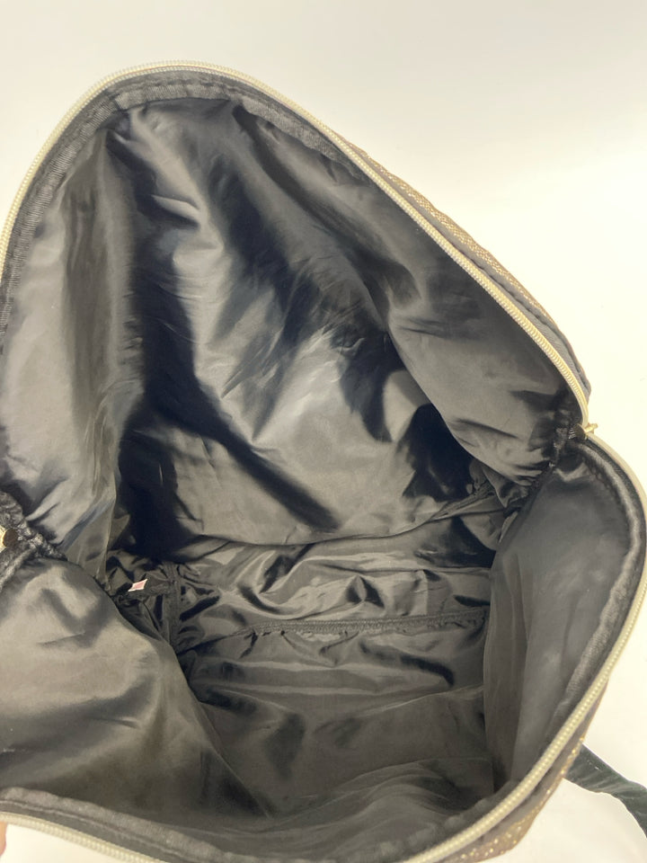 Victoria Secret Bronze Black Shimmery Tote Bag