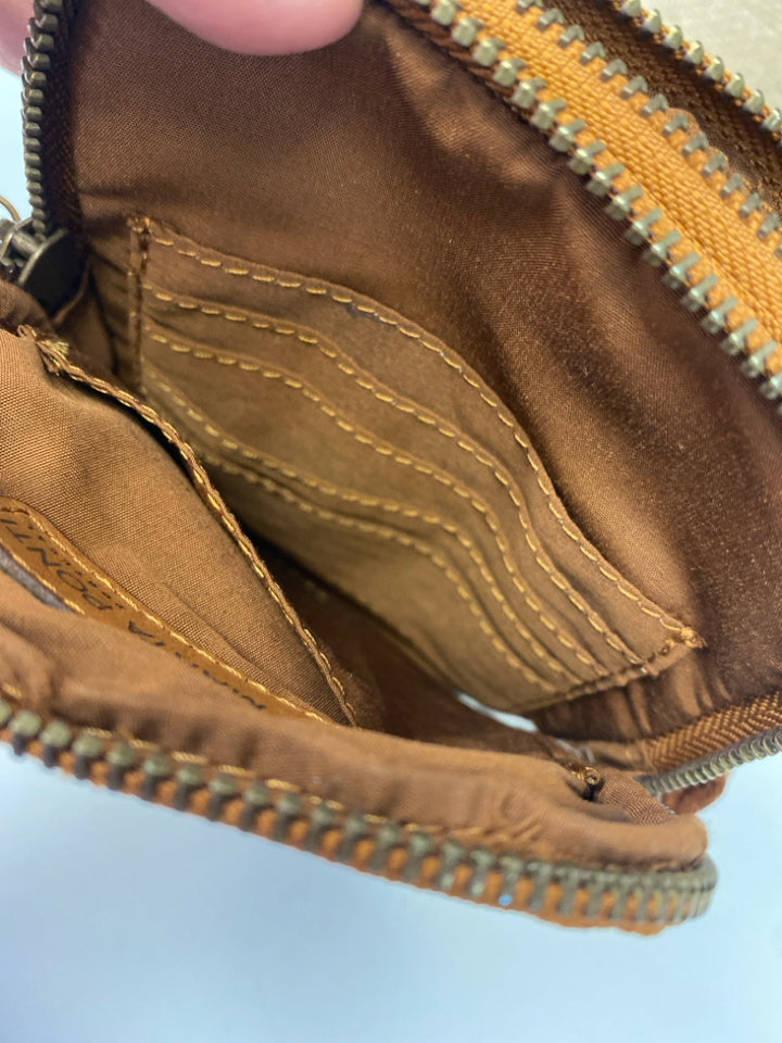 Brown Leather Crossbody